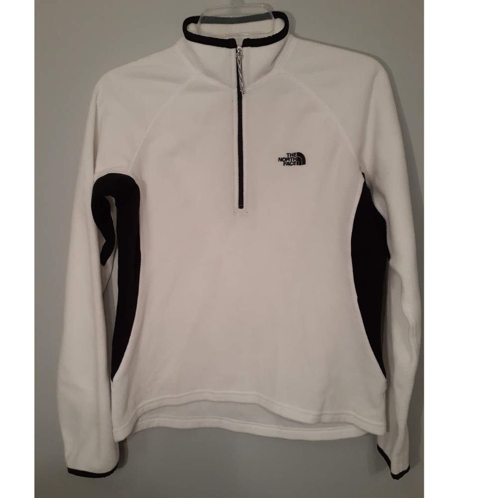 The North Face pullover sweater.